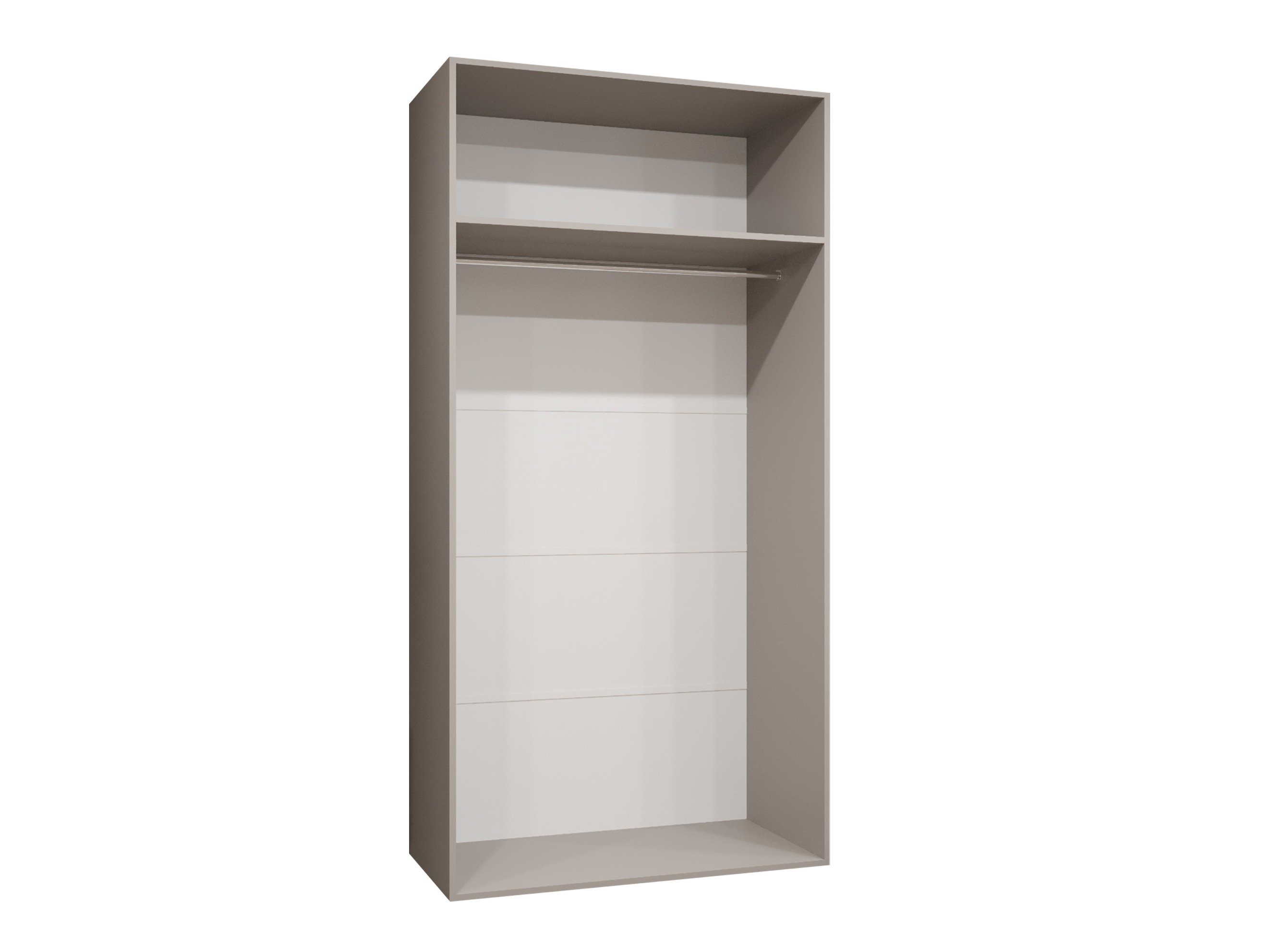 Garderobeskap Hartford 628 (Svart)
