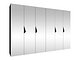 Garderobeskap Hartford 632 (Svart)