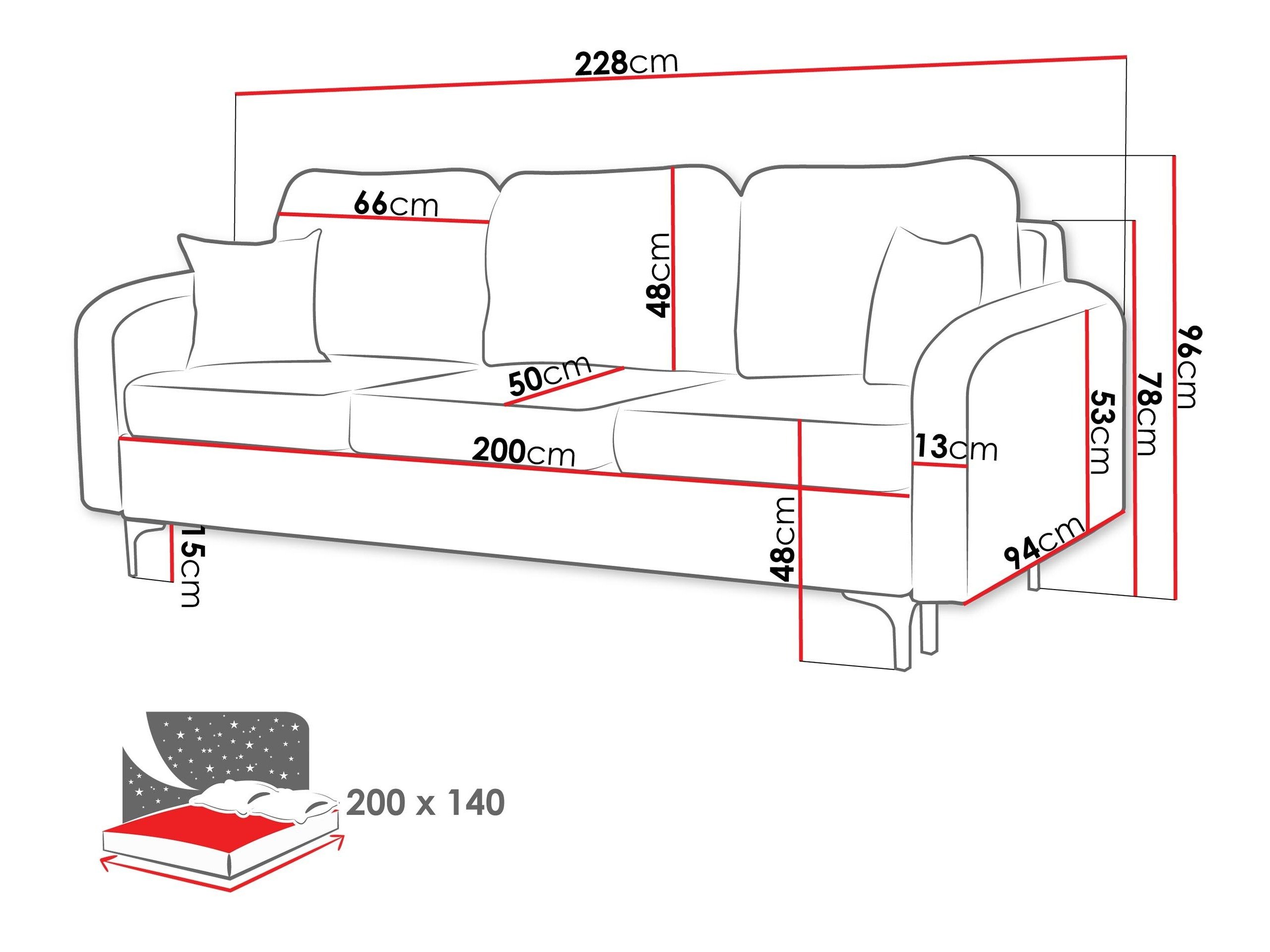 Sovesofa Torlua 102 (Manila 29)