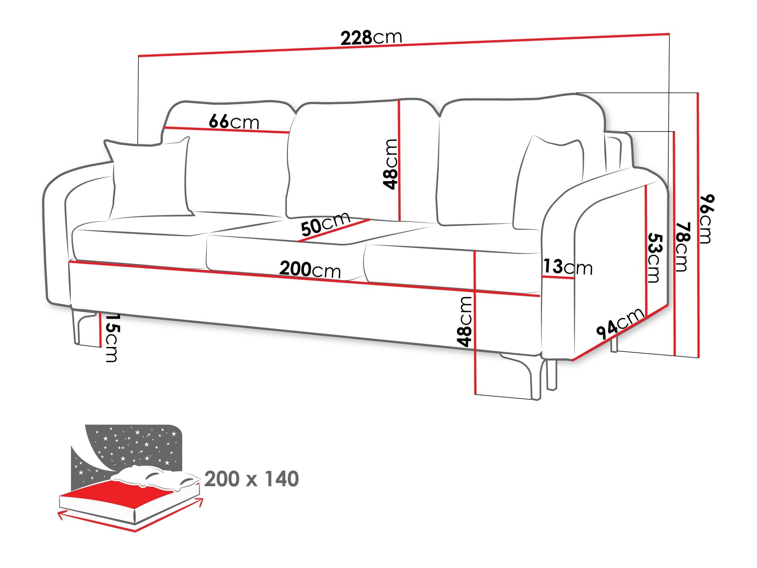 Sovesofa Torlua 102 (Manila 35)