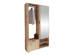 Møbelsett til entré Vinea (Artisan eik)