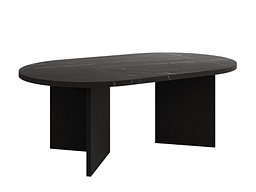 Salongbord Comfivo Fungus (Svart marmor + Svart)