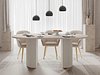 Bord Comfivo Ulma (Lys travertin + Beige)