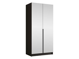 Garderobeskap Closico Staton III (Svart)