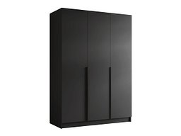 Garderobeskap Closico Decoron I (Svart)