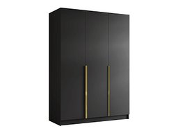 Garderobeskap Closico Decoron I (Svart)