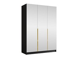 Garderobeskap Closico Decoron III (Svart)