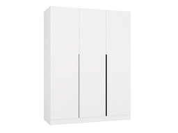 Garderobeskap Mandeville 369 (Hvit + Svart)