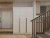 Garderobeskap Mandeville 369 (Hvit + Svart)