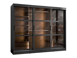 Garderobeskap Comfivo Opus (Svart)