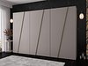 Garderobeskap Hartford 641 (Cashmere)