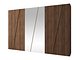 Garderobeskap Hartford 642 (Valnøtt)