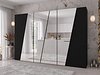 Garderobeskap Hartford 643 (Svart)