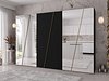 Garderobeskap Hartford 643 (Svart)