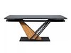 Bord Detroit 996 (Svart marmor + Eik)