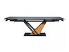 Bord Detroit 996 (Svart marmor + Eik)