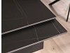 Bord Detroit 996 (Svart marmor + Eik)