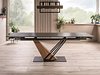 Bord Detroit 996 (Svart marmor + Eik)