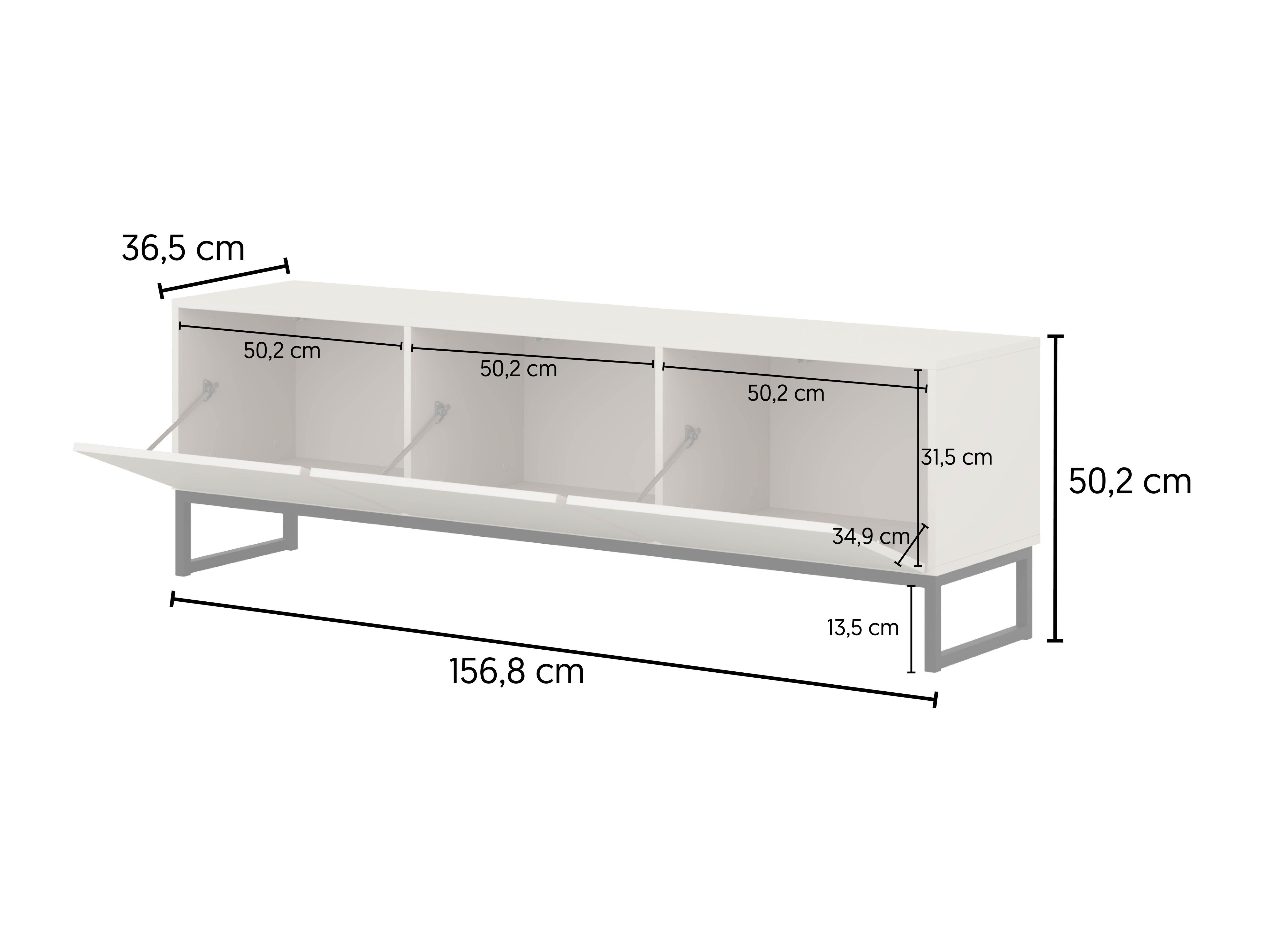 TV-benk Maravio 102 (Cashmere)