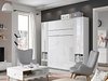 Sengeskapseng Concept Lenart (Hvit + Høyglans hvit)