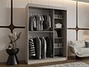 Garderobeskap Hartford 502 (Cashmere)