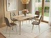 Bord Detroit 779 (Lys travertin + Cashmere)
