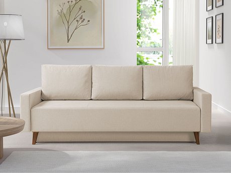 Sovesofa Delbene 129 (Verita 03 + Mørk San Remo eik)