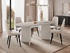 Bord Comfivo Fungus (Lys Travertine + Beige)