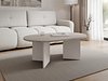 Salongbord Comfivo Fungus (Lys Travertine + Beige)