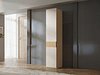 Garderobeskap Toledo 141 (Eik + Beige)