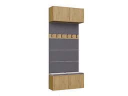 Møbler til entré Domtori 116 (Artisan eik)
