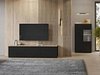 Stuesett Baletu 114 (Svart + Eik)