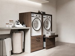 Baderomssett Novdele 105 (Valnøtt)