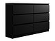 Kommode Comfivo Structor V (Svart)