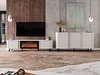 TV-benk Modus (Cashmere + Svart)