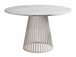 Bord Prudentia (Hvit marmor + Cashmere)