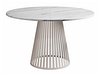 Bord Prudentia (Hvit marmor + Cashmere)