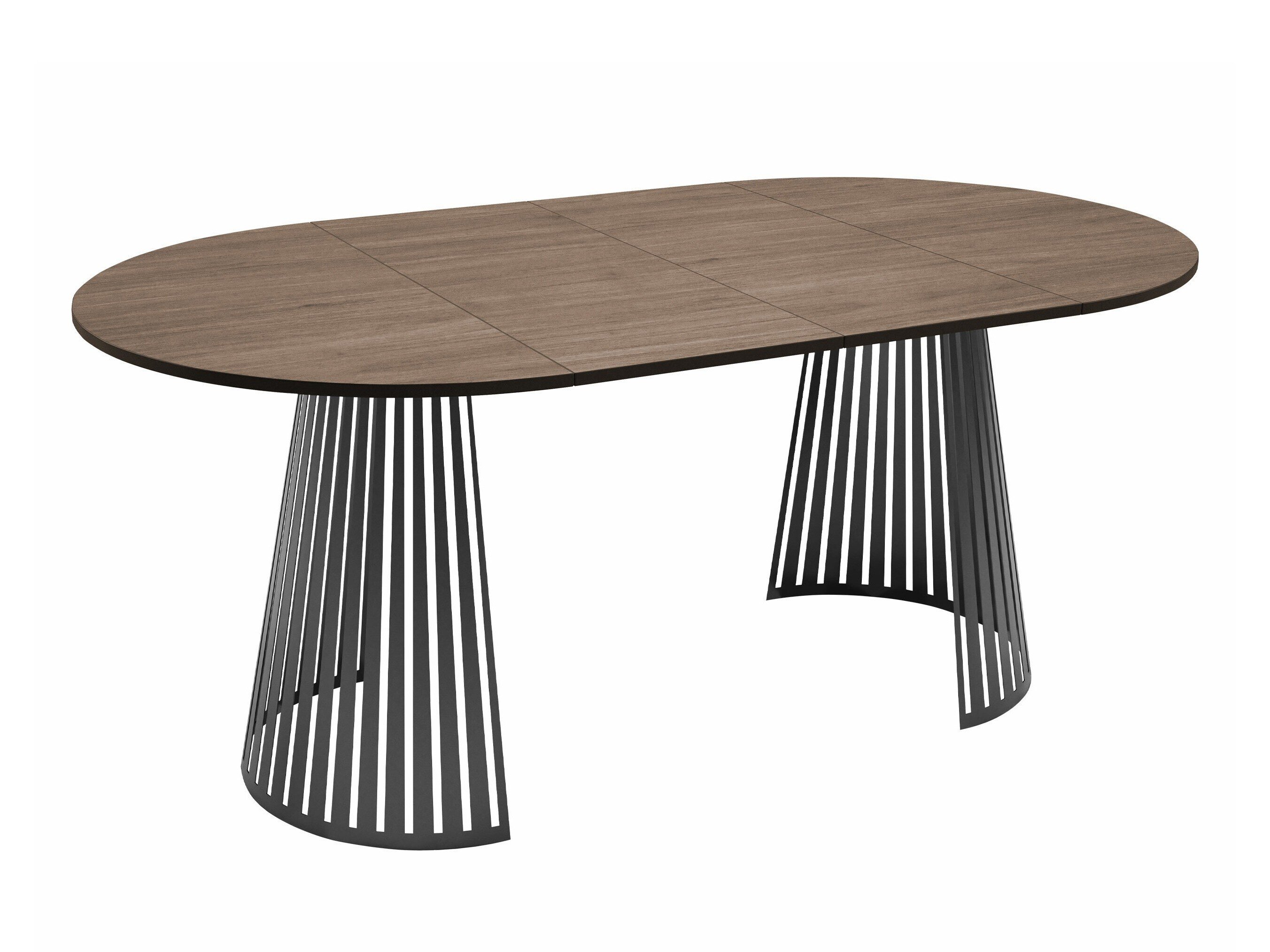 Bord Prudentia (Hvit marmor + Svart)