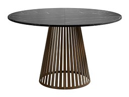 Bord Prudentia (Svart Marmor + Brun)