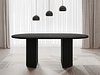 Bord Comfivo Ulma (Svart marmor + Svart)