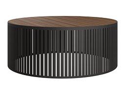 Salongbord Prunis (Valnøtt + Svart)