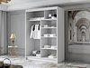 Garderobeskap Closico Fornix III (Svart)