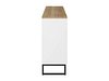Kommode Camtolo 102 (Hvit + Lys eik)