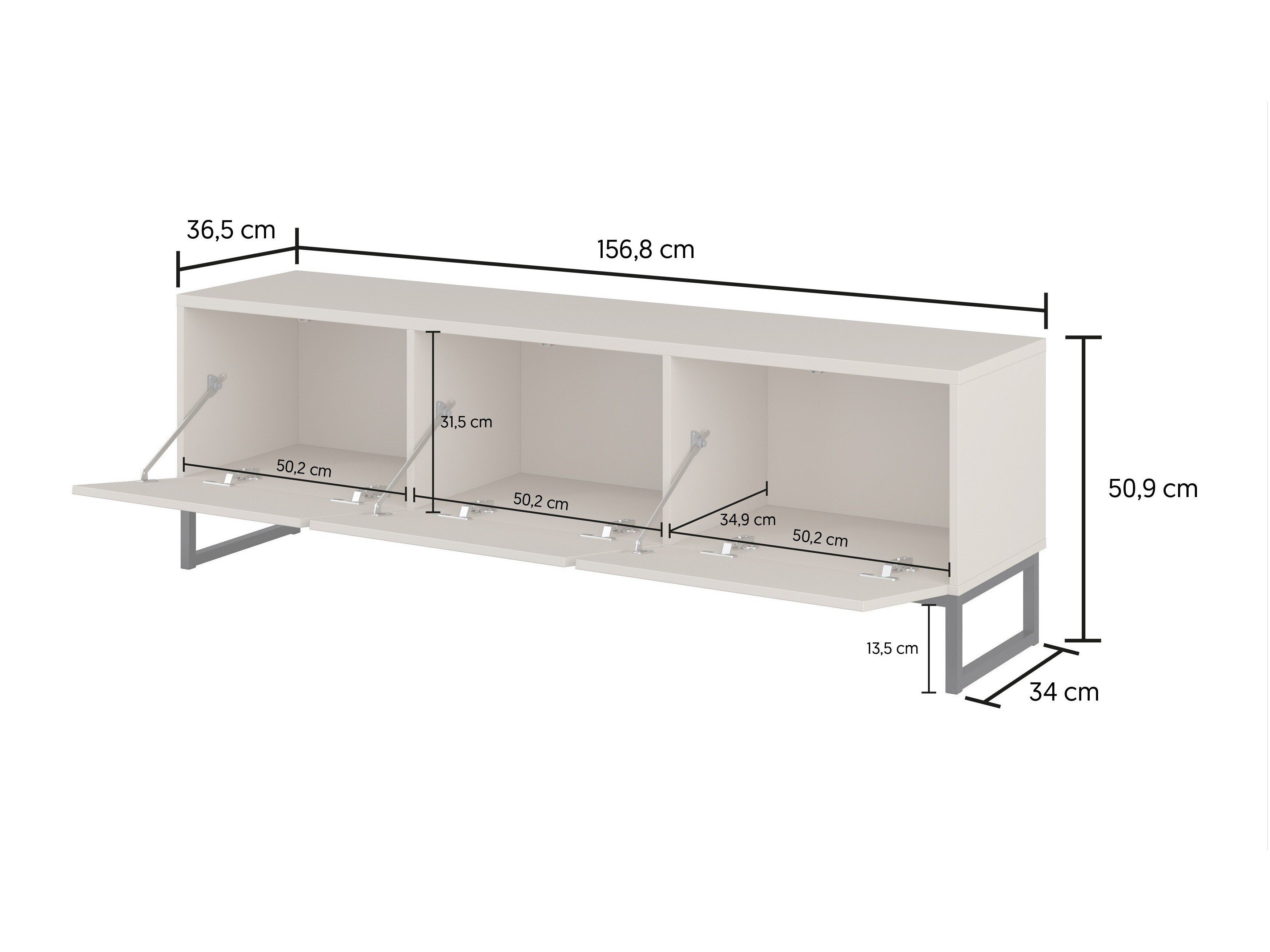 TV-benk Camtolo 100 (Cashmere)