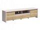 TV-benk Nolroma 143 (Cashmere + Eik)
