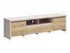 TV-benk Nolroma 143 (Cashmere + Eik)