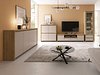TV-benk Nolroma 143 (Eik + Cashmere)