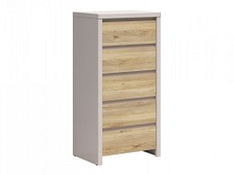 Kommode Nolroma 106 (Cashmere + Eik)