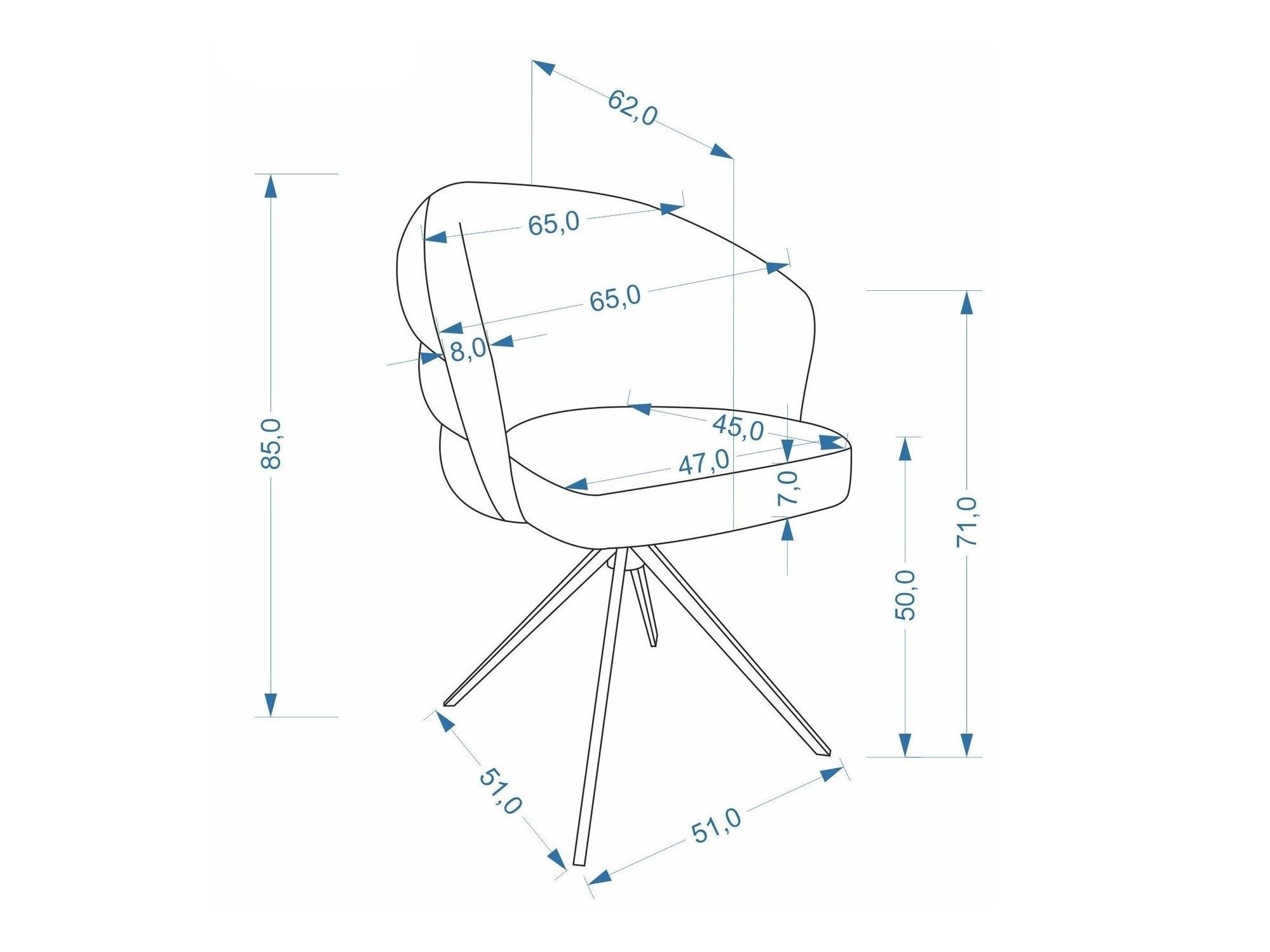 Stol Houston 2224 (Amicasa 09)