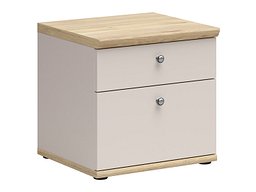 Nattbord Marlire 105 (Cashmere + Lys eik)